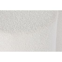 DKD Home Decor Reposapiés Blanco 53 x 53 x 40 cm Poliéster