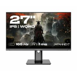 Pantalla Gaming - JAPANNEXT - 27 WQHD - 165Hz - DP 1.4 - HDMI 2.0 - Soporte ergonómico Precio: 239.58999944. SKU: B127Q868MH