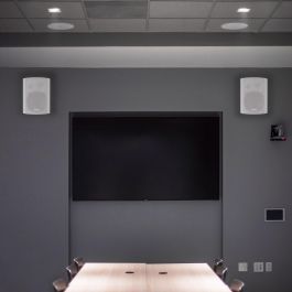 TOOQ ALTAVOCES AUTOAMPLIFICADOS DE PARED BLANCOS