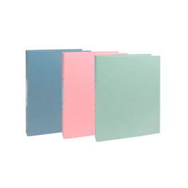 Exacompta Carpeta de 4 Anillas 30 mm Redondas Din A4+ Cartón Reciclado Forrado Colores Surtidos Precio: 4.49999968. SKU: B1H5547XV8