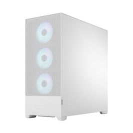 Fractal Design FD-C-POR1X-01 Caja PC Torre ATX Blanco con Panel de Vidrio Templado y Ventilación Mejorada