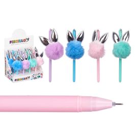 Bolígrafo Pompon Conejo Surtidos Pincello - Azul, Morado, Rosa, Verde - 7x19x4.5 cm (24 Unidades) Precio: 21.88999989. SKU: B123B857F2