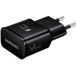 Samsung EP-TA20 Cargador Rápido 15W con Cable USB-C 1.5m Negro (Adaptador de Corriente)
