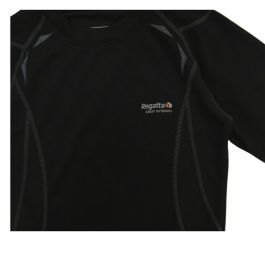 Camiseta Térmica para Niños Regatta Negro