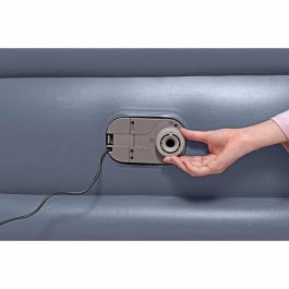 Bestway Colchón Hinchable 6713G Tritech para 1 Plaza con Bomba Eléctrica Integrada, 191 x 97 x 51 cm