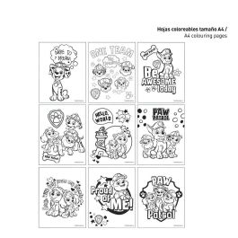 Set de papelería coloreable paw patrol Set de papelería coloreable paw patrol