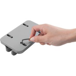 eSTUFF Soporte Universal para Laptop Gris Oscuro de Aluminio Ajustable 11-45mm