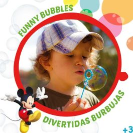 Pompero Mickey Mouse 60 ml 3,8 x 11,5 x 3,8 cm (216 Unidades) Pompero Mickey Mouse 60 ml 3,8 x 11,5 x 3,8 cm (216 Unidades)