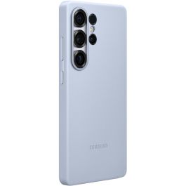 Samsung EF-VS938 Funda Kindsuit para Galaxy S25 Ultra, Protección Anticaída y Rayones, Piel Sintética, Azul Claro
