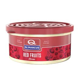Dr. Marcus DRM0416 Ambientador Aircan Red Fruits para Coche y Hogar, 40g - Fragancia Duradera hasta 60 Días