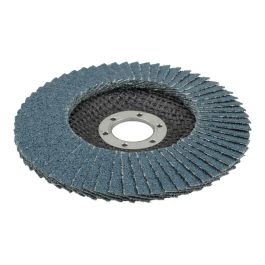 Wolfcraft Disco de láminas abrasivo Gr40 Ø125 mm, grano 40, velocidad máxima 12.250 rpm