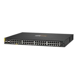 Hewlett Packard Enterprise Aruba 6100 48G Class4 PoE 4SFP+ 370W Switch - Gigabit, Capa 2, para SMB y Sucursales