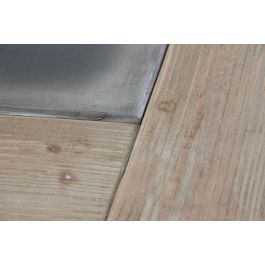 DKD Home Decor Mesa Comedor Alpino Natural Madera Abeto y MDF 220 x 90 x 80 cm