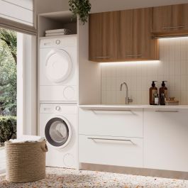 Emuca Lote de 10 tiradores para mueble Orlando, L210mm, intereje 160mm, Acero, Níquel satinado