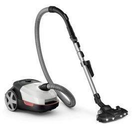 Philips XD6122/12 Aspirador cilíndrico con bolsa, 900 W, 4 L, Blanco polar