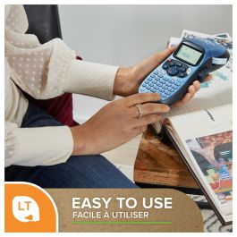 Dymo S0721620 Etiquetas LetraTag Plástico Negro sobre Amarillo 12 mm x 4 m