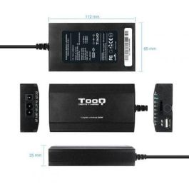 TooQ TQLC-100BS01M Cargador Portátil Universal 100W con 12 Conectores, USB, Adaptador Coche y 12-24V TooQ TQLC-100BS01M Cargador Portátil Universal 100W con 12 Conectores, USB, Adaptador Coche y 12-24V