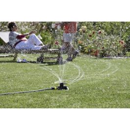 Kärcher RS 130/3 Aspersor rotativo con Brazos Metálicos, Riego 133 m², Ángulo Ajustable y Conexión Rápida