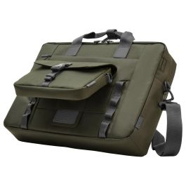 HP Bolsa modular para portátiles de 15,6 pulgadas, Bandolera, Verde/Gris, Resistente al agua