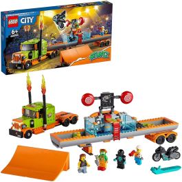 LEGO City Espectáculo Acrobático: Camión con Moto Acrobática y 4 Minifiguras Precio: 63.50000019. SKU: S7145041