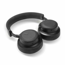 Lindy LH900XW Auriculares Bluetooth 5.0, Cancelación de Ruido Híbrida, Batería LiPo Recargable, 15h Duración, Negro