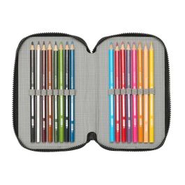 Plumier Escolar Safta Triple 36 Piezas Tortugas Ninja 195x125x55 mm Plumier Escolar Safta Triple 36 Piezas Tortugas Ninja 195x125x55 mm