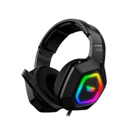 Keep Out Auriculares Gaming USB con Micrófono, Sonido Envolvente 7.1 e Iluminación RGB, Altavoz 50mm
