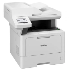 Brother MFC-L5710DN Impresora Multifunción Láser Monocromo con Fax y Dúplex Automático, Color Blanco