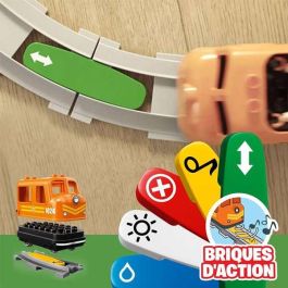 Juego de construccion tren de mercancías lego duplo