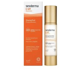 Sesderma C-VIT Radiance Fluido Luminoso 50 ml - Tratamiento Facial Antioxidante Efecto Flash