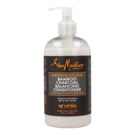 Shea Moisture Acondicionador African Black Soap Bamboo Charcoal - Suaviza, desenreda y acondiciona - 384 ml/13Oz Precio: 12.89000053. SKU: S4244799