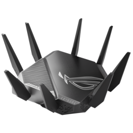 ASUS GT-AXE11000 router inalámbrico Gigabit Ethernet Tribanda (2.4 GHz / 5 GHz / 6 GHz) Negro ASUS GT-AXE11000 router inalámbrico Gigabit Ethernet Tribanda (2.4 GHz / 5 GHz / 6 GHz) Negro