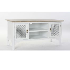 DKD Home Decor Mueble TV Tradicional Arabe white Blanco Marron Claro 120 x 45 x 58 cm Precio: 263.49999995. SKU: B196HP3SQW