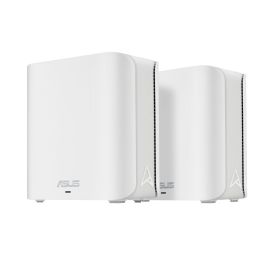 ASUS ZenWiFi BD4 (2-pack) Sistema WiFi Malla Doble Banda Wi-Fi 7 (802.11be) 2882 Mbps Color Blanco Antenas Internas