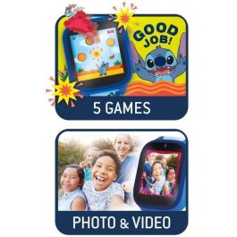 Lisciani Giochi LIS8008324107230 Reloj Educativo Hi-Tech de Stitch con Esferas Personalizables y 5 Juegos Interactivos Lisciani Giochi LIS8008324107230 Reloj Educativo Hi-Tech de Stitch con Esferas Personalizables y 5 Juegos Interactivos