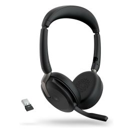 Jabra Evolve2 65 Flex Auriculares Diadema Binaural USB-A Bluetooth 5.2 30m ANC 32h Negro