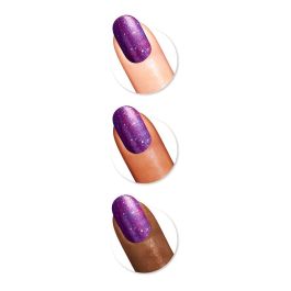 Sally Hansen INSTA-DRI CHROME #124 Esmalte Uñas Efecto Cromo Amethyst Allure 9 ml Halloween Edición Limitada