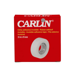 Carlin Cinta Adhesiva Invisible 33 mt x 19 mm para Embalar