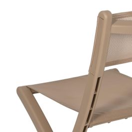 Silla Plegable Beige Polipropileno 45 X 55 X 83 cm