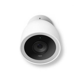 CÁMARA INTELIGENTE PARA EXTERIOR GOOGLE NEST CAM IQ - WiFi B/G/N - 8MPX - 1080P - IP66 - VISIÓN NOCTURNA - ALTAVOZ/MICROFONO