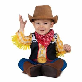 My Other Me Disfraz Cowboy Adorable 12-24 m M (sombrero, pañuelo, mono y patucos)