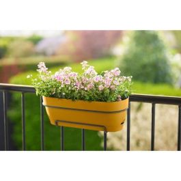 Elho ELH8711904522414 Plantador Rectangular Vibia de Plástico Ø50 Miel Amarilla Elho ELH8711904522414 Plantador Rectangular Vibia de Plástico Ø50 Miel Amarilla