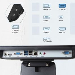 All in One iggual IGG320204 15,6" Quad Core Intel Celeron J4125 4 GB RAM 128 GB SSD