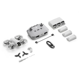 DJI Dron ultracompacto Neo Fly More Combo, 135g, Accesorios Incluidos, Captura Cinematográfica