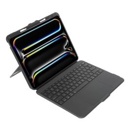 Targus VersaVu Teclado Funda con Trackpad, Retroiluminación y Protección contra Caídas para iPad Pro 13" (M4) Español Bluetooth Negro