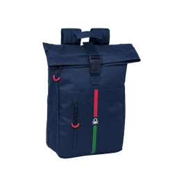 Mochila para Portátil Benetton Italy Azul marino 28 x 42 x 13 cm Precio: 23.89000042. SKU: B1HB2HZDVQ