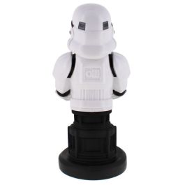 Cable Guy Soporte Figura Stormtrooper Star Wars 21cm para Mandos y Teléfonos PlayStation 5, Xbox Series S/X, iPhone
