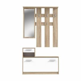 Carga de entrada de pili con decoración del espejo escandinavo Chene et blanc - l 97 cm Precio: 144.59000028. SKU: B1GMQVSQRE