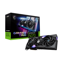 MSI GeForce RTX 5070 TRIO OC 12GB GDDR7 Tarjeta Gráfica Precio: 723.49999964. SKU: B124PT9EAX