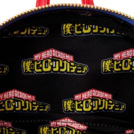 Loungefly Mini Mochila My Hero Academia Group Debossed Logo Piel Vegana 22.5x26.2x11.2cm